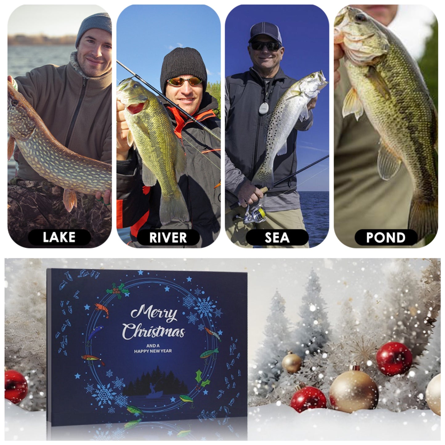 Fishing Lure Advent Calendar
