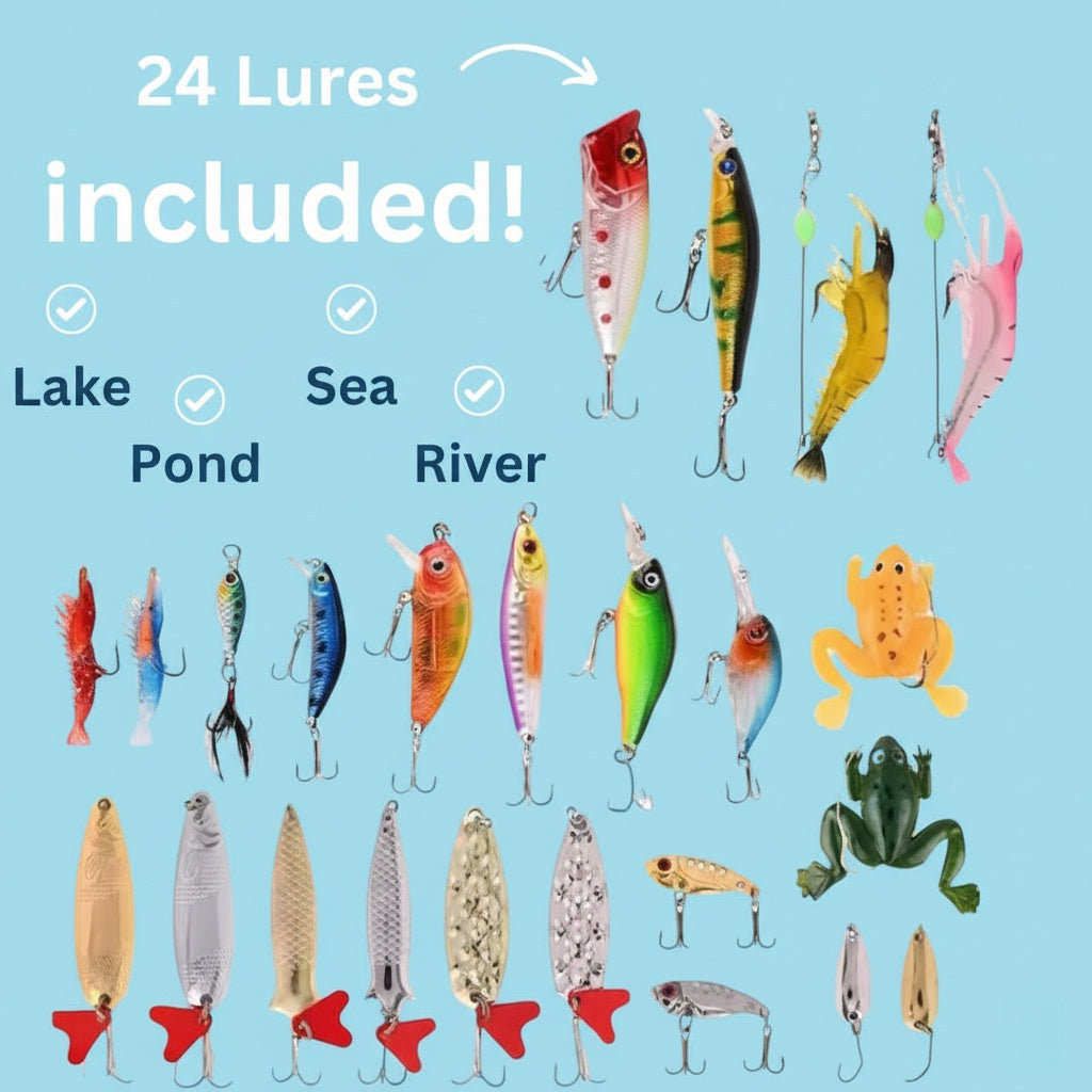 Fishing Lure Advent Calendar