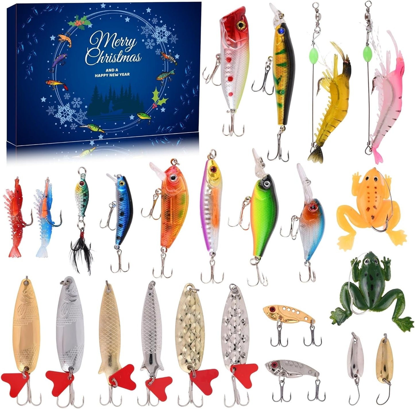 Fishing Lure Advent Calendar