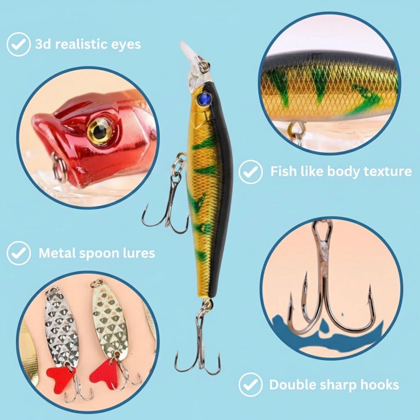 Fishing Lure Advent Calendar