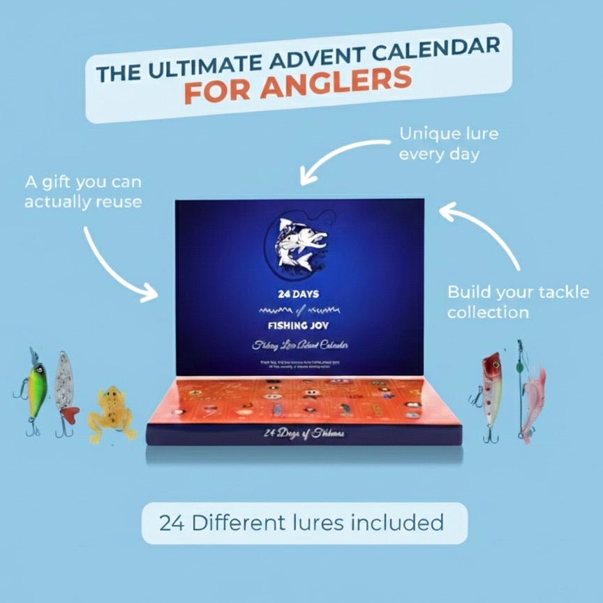 Fishing Lure Advent Calendar