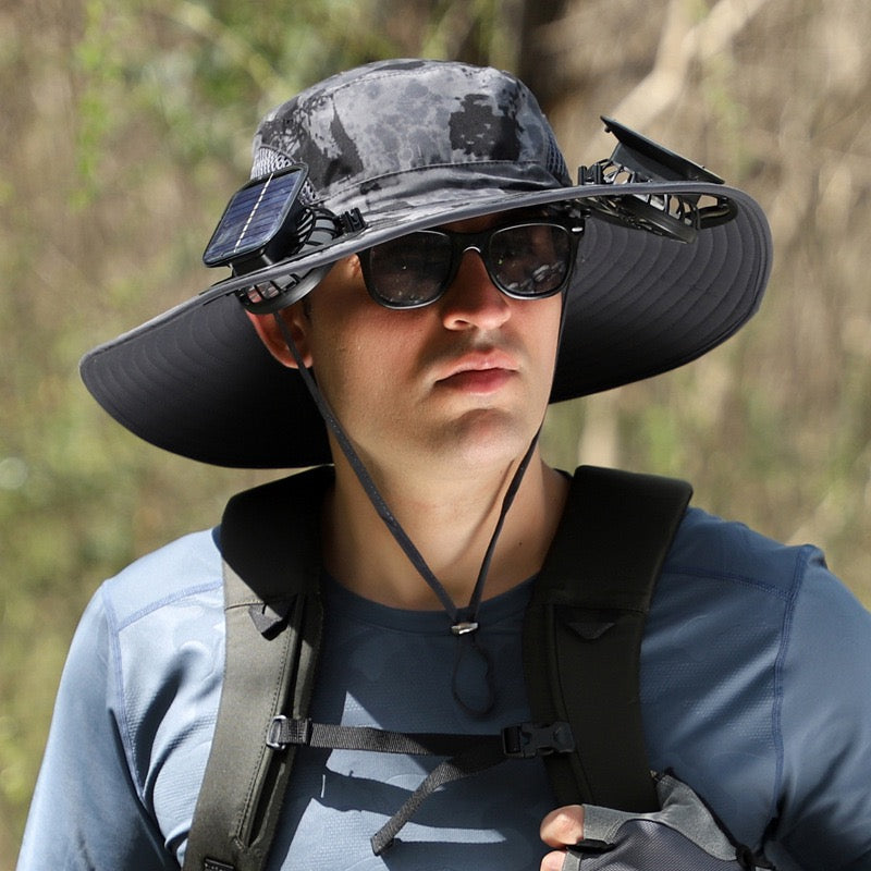 Solhalo FanHat™ Solar-Powered Cooling Hat