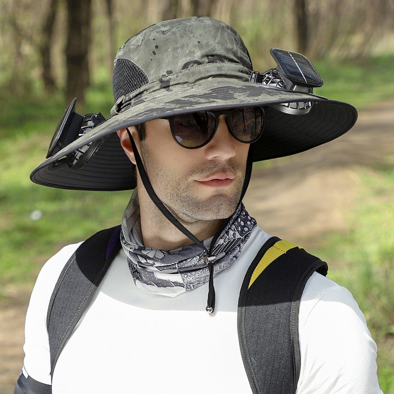 Solhalo FanHat™ Solar-Powered Cooling Hat