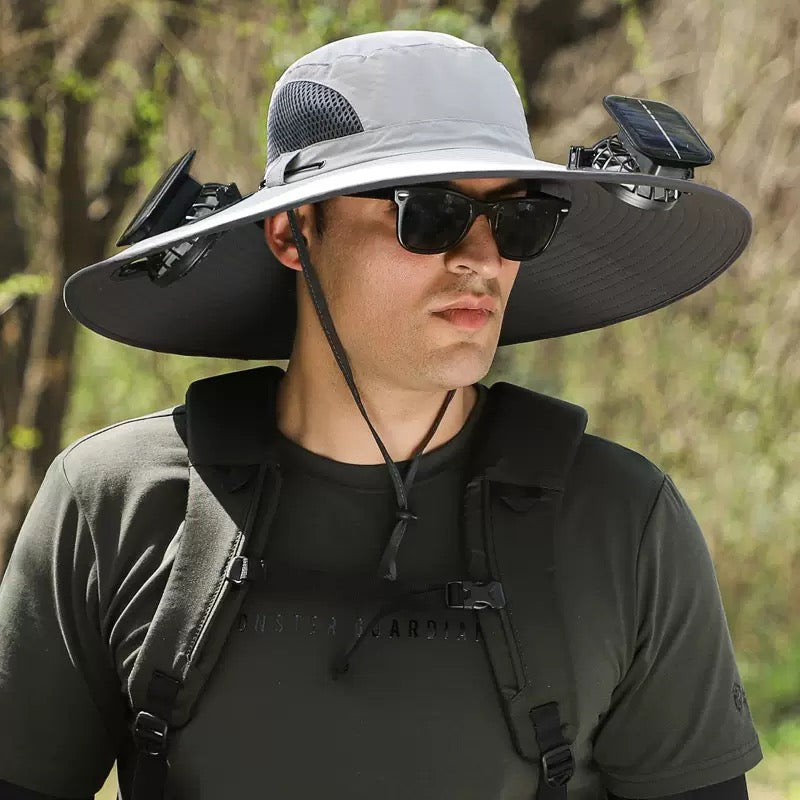Solhalo FanHat™ Solar-Powered Cooling Hat