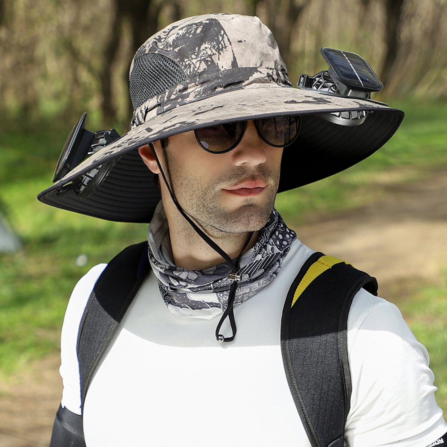Solhalo FanHat™ Solar-Powered Cooling Hat