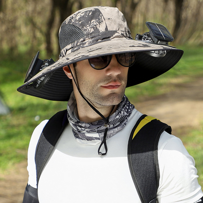 Solhalo FanHat™ Solar-Powered Cooling Hat