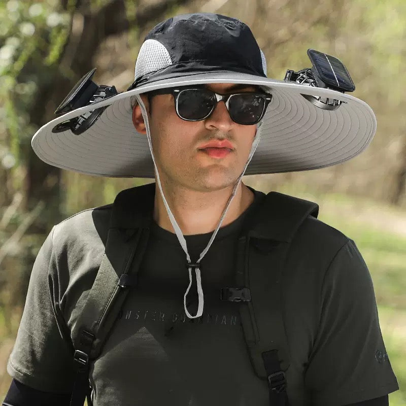 Solhalo FanHat™ Solar-Powered Cooling Hat