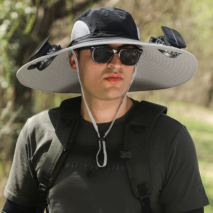 Solhalo FanHat™ Solar-Powered Cooling Hat