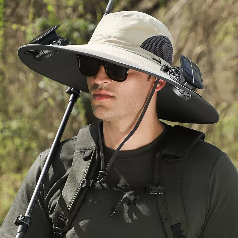 Solhalo FanHat™ Solar-Powered Cooling Hat